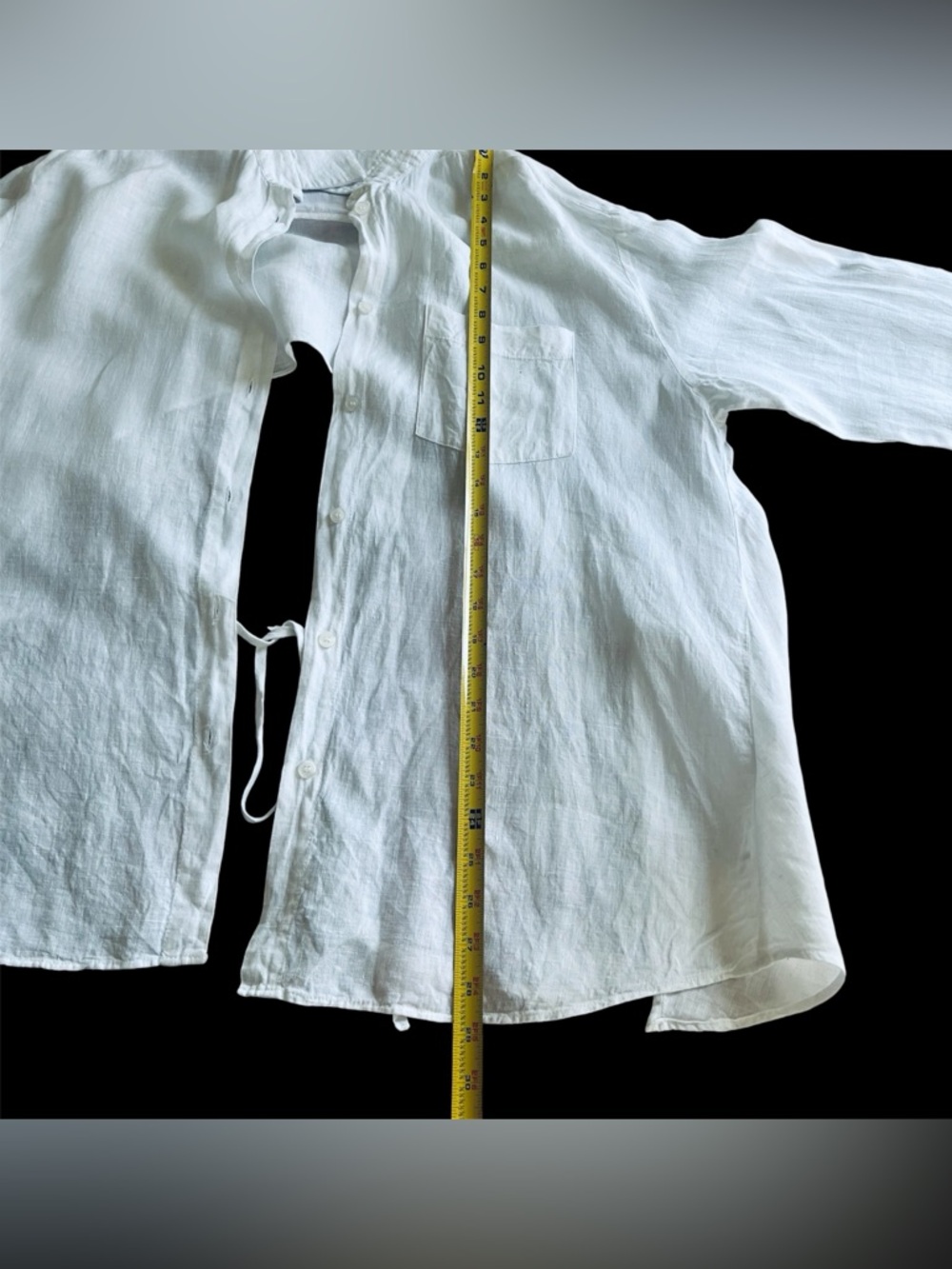 👚Zara 100% ZW distinctive cutout back shirt - Picture 7 of 8